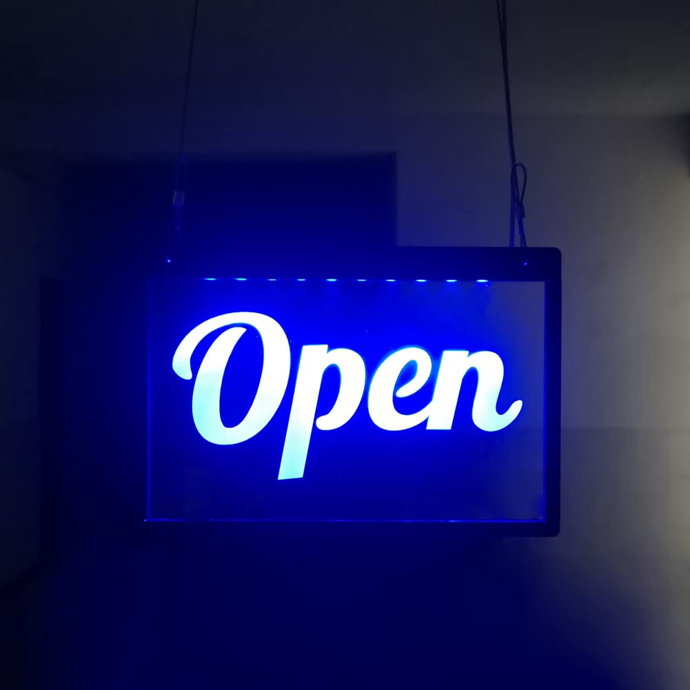 Amazon.co.jp: アクリル製 OPEN サイン ネオンLED サインライト カラー